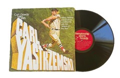 Curt Gowdy Talks With Carl Yastrzemski Vinyl-LP Record Fleetwood 1968 FCLP 3026