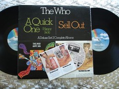 The Who ~ A Quick One (Happy Jack) / Sell Out ~ Vintage LP w/CD MCA2-4067