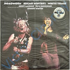 EDGAR WINTER. Roadwork (WHITE TRASH) Friday Music RTI HQ-180 White Vinyl 2LP NEW