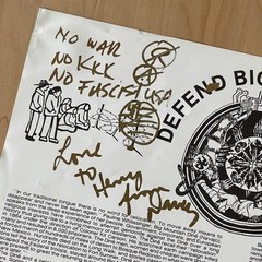 MDC Smoke Signals 1986 Hardcore Punk Vinyl LP SIGNED w/ Insert 1st Pressing