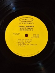 Edgar Winter’s White Trash- Roadwork 1972 Double LP Vinyl KEG31249 PLAYS GREAT