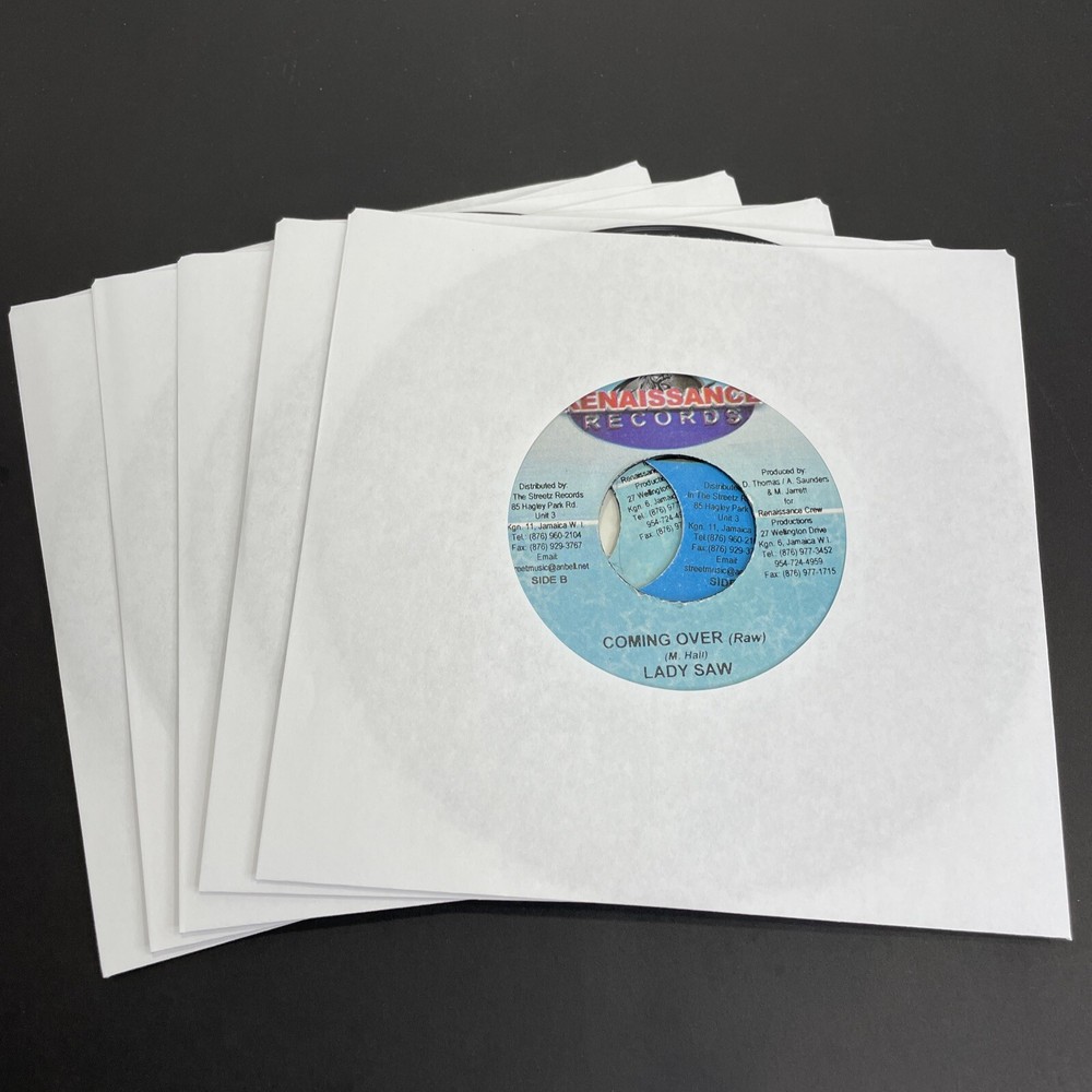 Jamaican Underground Reggae Lot 5 Vinyl Records 45rpm 7″ 1990’s Early 2000’s 077