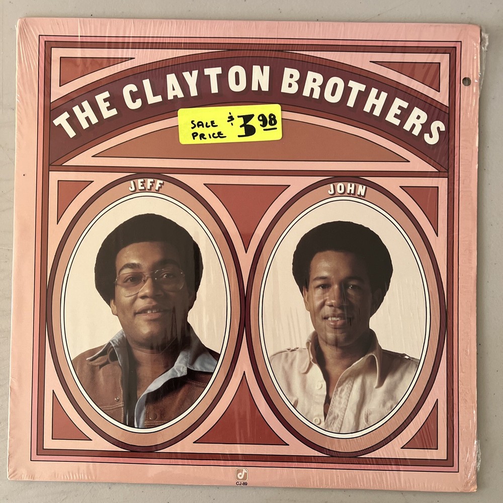 The Clayton Brothers Concord Jazz Records CJ-89 STEREO 1979 NM-/VG+ Shrink