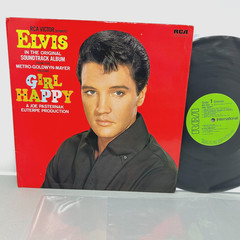 EX Elvis Presley Girl Happy UK PRESS vinyl RCA INTERNATIONAL records ints5034 LP