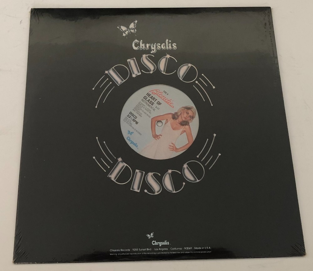 ’78 SEALED Disco New Wave Rock 12″ BLONDIE Heart Of Glass CHRYSALIS