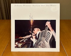 JOHNNY WINTER Nothin’ But The Blues 1977 CBS BLUE SKY PZ34813 NM/EX
