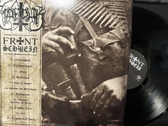 Marduk – Frontschwein LP 2024 Osmose – OPLP418 [Black Ice Vinyl w/ Book] NEW *FR