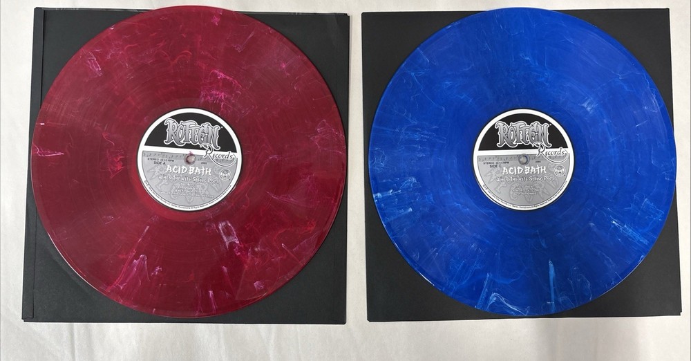 ACID BATH – WHEN THE KITE STRING POPS COLOR-RED/BLUE-180g VINYL 2LP New 2025
