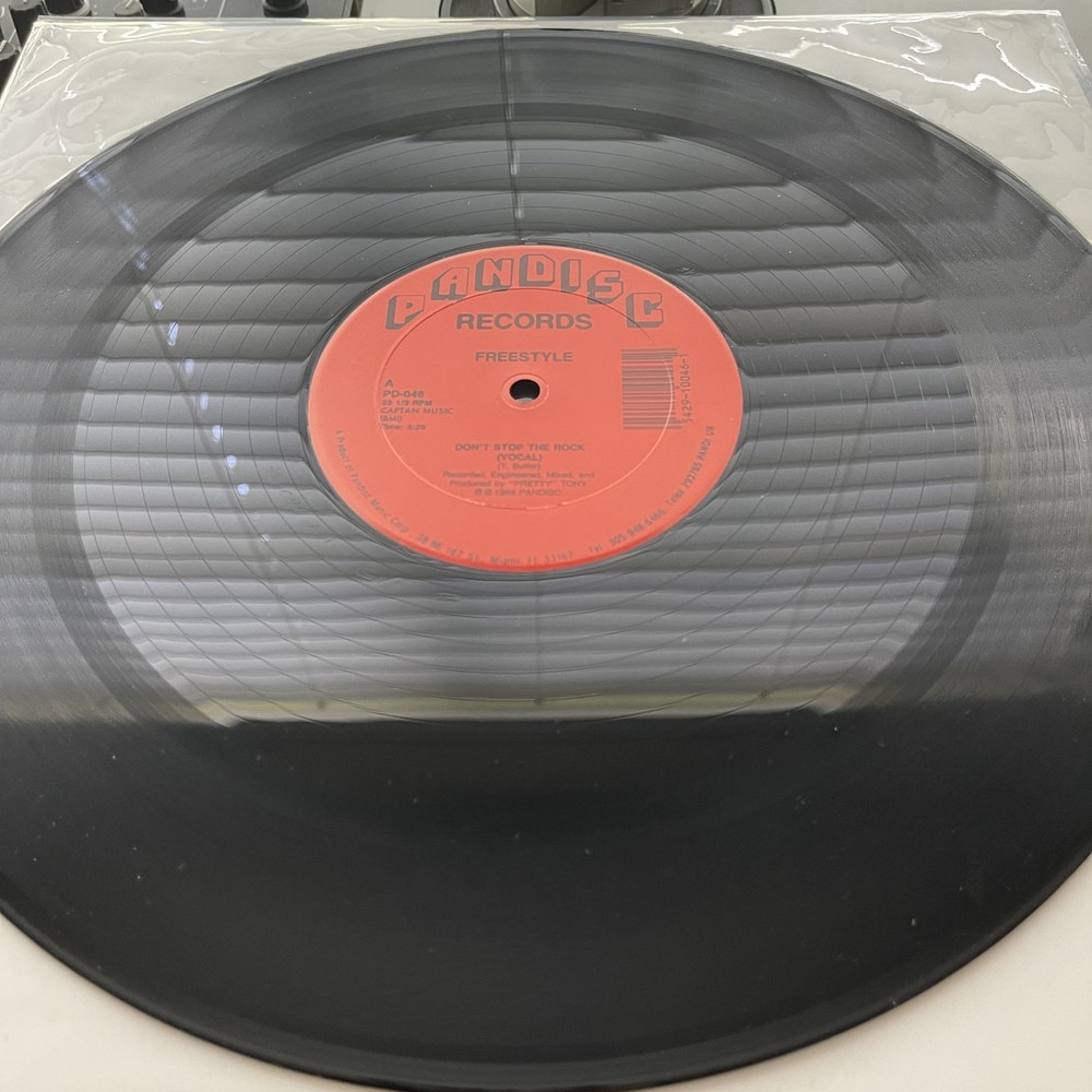 Freestyle – Don’t Stop The Rock OG 1989 RE Press 12″ VG+