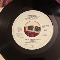 AMBROSIA – YOU’RE THE ONLY WOMAN 45RPM Yacht Rock