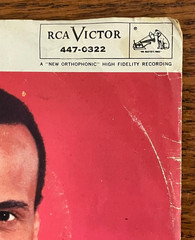 Harry Belafonte Hold ‘Em Joe 45 RPM RCA Victor 447-0322 Picture Sleeve