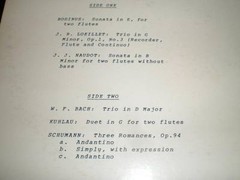 [JAZZ/CLASSICAL]~NM LP~JEAN PIERRE RAMPAL~Four Centuries of the Flute~[EVEREST]