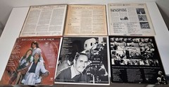Lot of 6 Vintage Vinyl Records LPs Assorted Titles Used Read Description