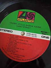 The Way Street by Stills & Nash Crosby (Vinyl, Atlantic USA)