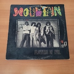 Mountain Flowers of Evil Vinyl Lp 1971 Windfall 5501 TESTED VG+ / G+
