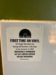Jeff Buckley – Live at Sin-E 4LP Vinyl Box Set 2018 RSD In Shrink EXCELLENT!