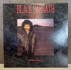 1986 Black Sabbath Tony Iommi Seventh Star Vinyl LP 25337-1 VG+