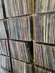 Lot Vinyl Records 100 LPs