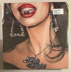 SILVER SKYLARKS – THE NUMBER ONE SET AND SOUND – CLEAR/RED/BLACK SPLATTER LP -A4
