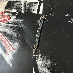 The Rolling Stones – Sticky Fingers Vinyl Record FIRST UK Pressing 1971 Zip