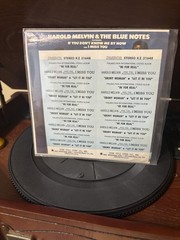 HAROLD MELVIN & THE BLUE NOTES(FT. TEDDY PENDERGRASS)MINT- EP/FT. BE FOR REAL