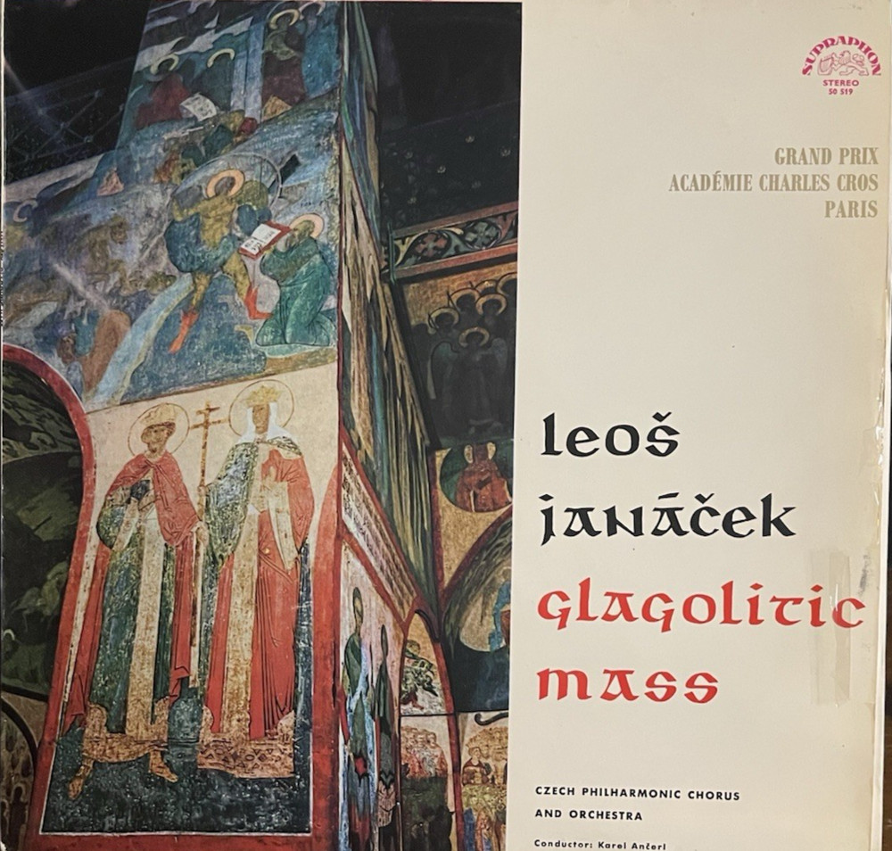 1970 Czechoslovakia Leoš Janáček Glagolitic Mass NM/NM+ Classical Vinyl Record
