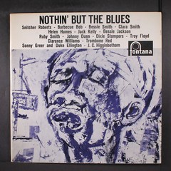 VARIOUS: nothin’ but the blues FONTANA 12″ LP 33 RPM UK