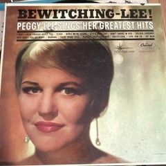 Peggy Lee Bewitching-Lee! 12″ Black Vinyl LP 33 RPM Capitol T-1743