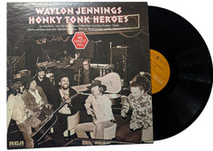 Waylon Jennings Honky Tonk Heroes 1973 RCA Orange Label First Press NM/M
