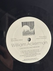 William Ackerman Childhood and Memory LP Windham Hill 1979 EX EX In Shrink Ultra