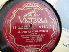 1928 Orig Cast YVONNE PRINTEMPS SACHA GUITRY Reyn Hahn Mozart Air de la Lettre