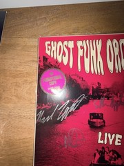 Vinyl GHOST FUNK ORCHESTRA LIVE IN EUROPE Record Signed Full Band RSD26