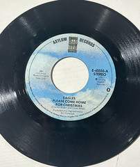 EAGLES Please Come Home For Christmas; Funky New Year 45 RPM 7″ Record 1978