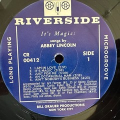 ABBEY LINCOLN It’s Magic LP ’01 VMP Vinyl Me Please 180g Mono EX+