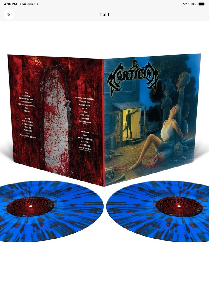 Mortician ‎– Chainsaw Dismemberment 2 x LP Colored Vinyl – Death Metal Record