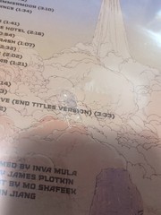 The Fifth Element OST 2LP (white/orange stripe) 2017 on Mondo – Sealed