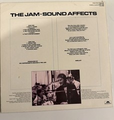 The Jam Sound Affects UK 1st Press LP 1980 Polydor POLD 5035 Paul Weller