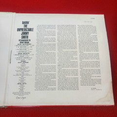 The Unpredictable Jimmy Smith *Signed* Vinyl, Bashin’, Verve Records