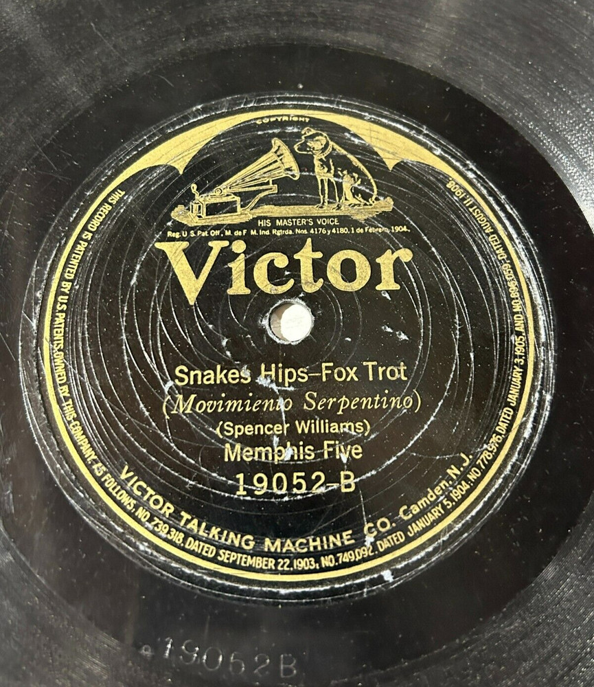 Memphis Five– Who’s Sorry Now? / Snakes Hips – Jazz Pre-War