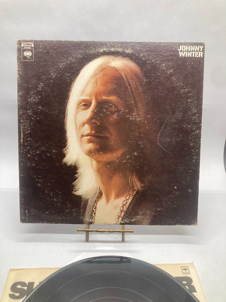 Johnny Winter Self-Titled Vintage Vinyl LP 1969 Columbia Record CS-9826