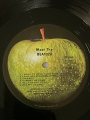 The Beatles – Meet The Beatles Apple Records MEGA RARE ERROR EX/EX
