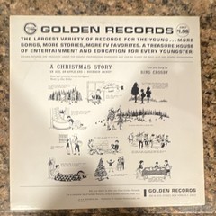 Bing Crosby How Lovely Is Christmas Record Golden Records LP131 Holiday