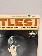Original 1964 U.S. pressing of Meet The Beatles! on Capitol Records T-2047 Mono
