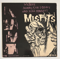 Misfits Die Die My Darling 12″ 1st press Peach Logo 1984 kbd punk Samhain Danzig