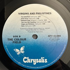 The Colour Field Virgins & Philistines Vinyl LP In Shrink 1985 Chrysalis Records