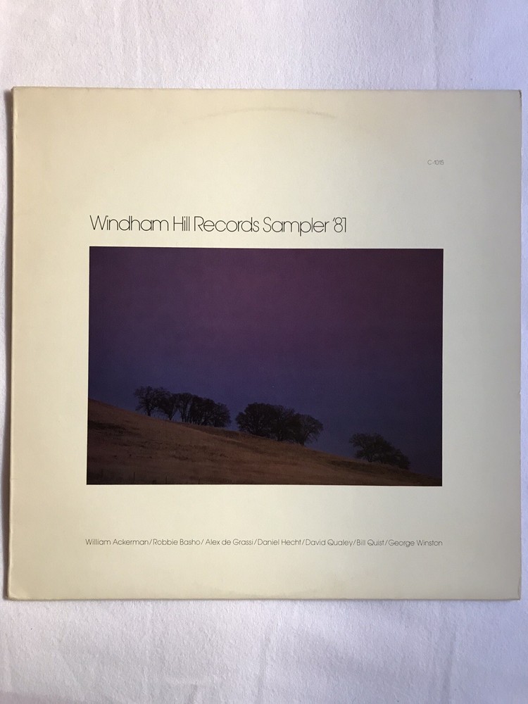 Windham Hill Records Sampler 81 C 1015 New Age LP Vinyl Very Good++