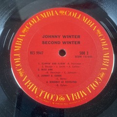 Johnny Winter Second Winter Vtg 2 Vinyl LP Columbia KCS 9947 Psych Texas Blues