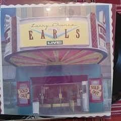 33 1/3 RPM LP Record LARRY CHANCE and the EARLS LIVE Still sealed unplayed