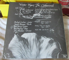 Winter Hours, The Confessional, 12 inch Ep, 3 songs, 1986 Link records VG+