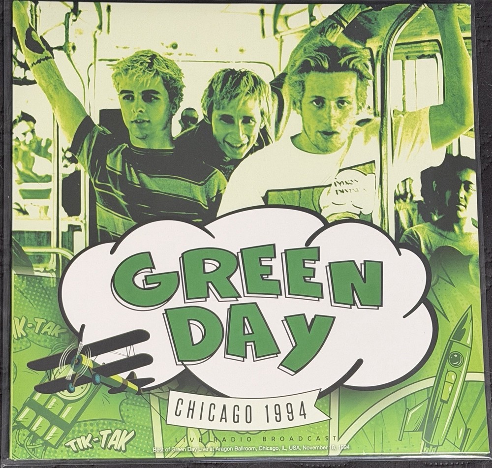 Green Day ¨Chicago 1994¨ 180-Gram LP/Vinyl Sealed